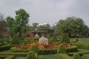 great garden design at Helmingham Hall