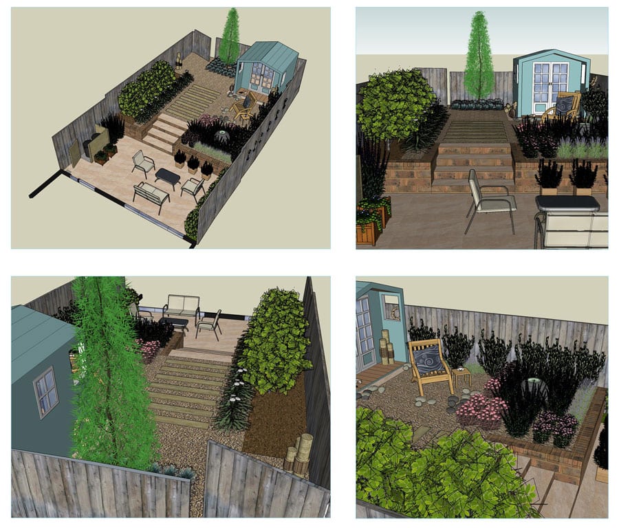 coastal themed lifestyle gardens are a popular choice for low maintenance spaces