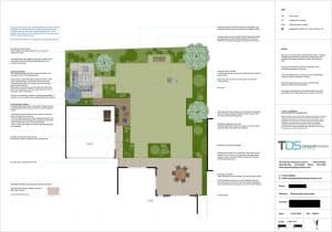 garden design for newbuild garden suitable for a family